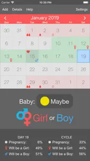 menstrual periods tracker iphone screenshot 2