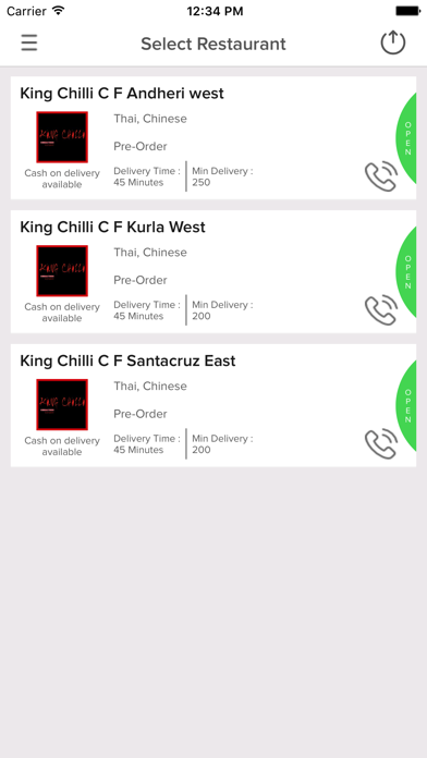 King Chilli Chindian Fusion screenshot 3