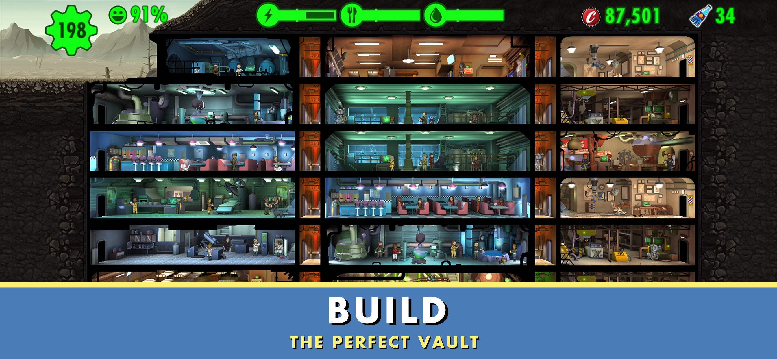 Fallout 4 fallout shelter game фото 82