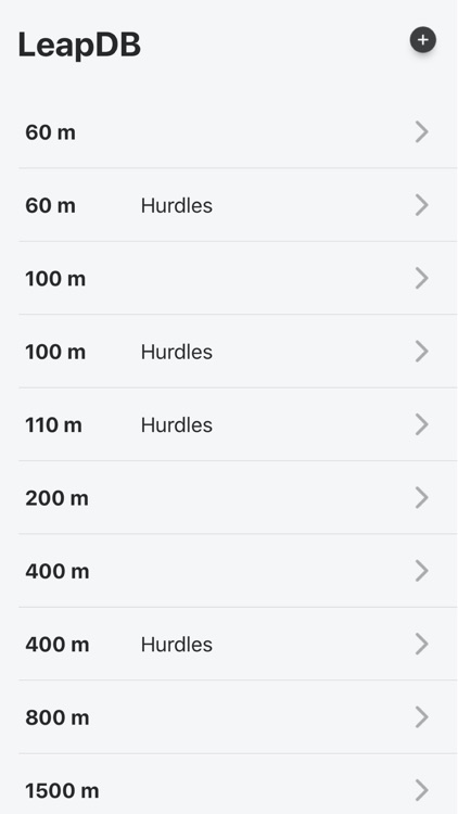 LeapDB: The Athletics Database