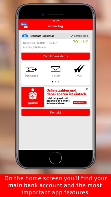 Sparkasse - Your mobile branch
