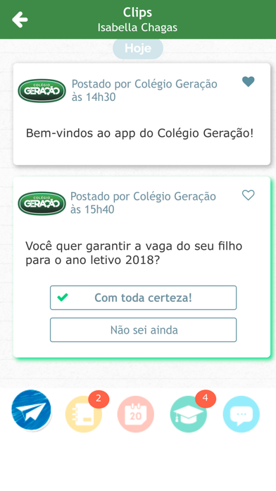 Colégio Gera??o Screenshot