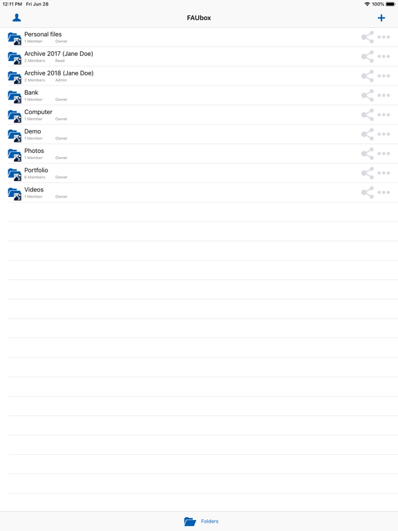 Screenshot #4 pour FAUbox