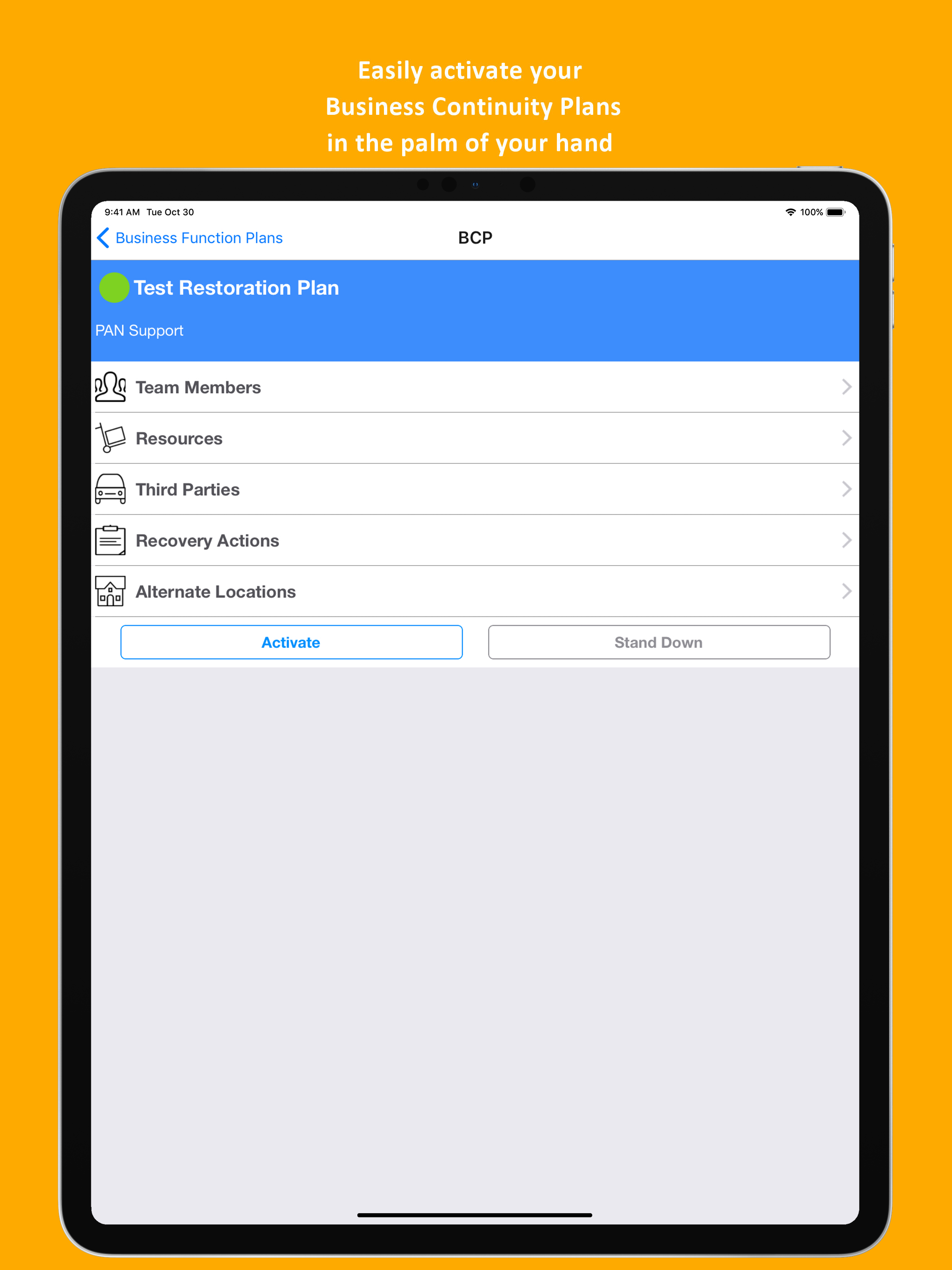 pocketBCP screenshot 5