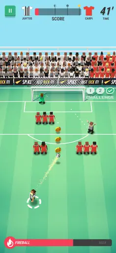 Tiny Striker: World Football - Screenshot 1