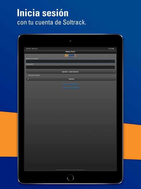 Soltrack iPad screenshot 1 - Navigation app
