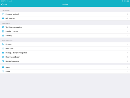 TapPOS Inventory Sale Manager iPad screenshot 9 - Business app