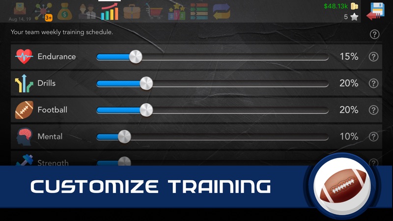 Football Superstar: US Edition screenshot 8