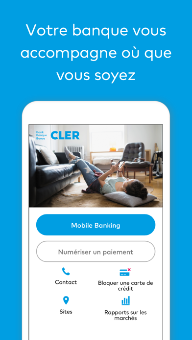 Screenshot #1 pour Banque Cler