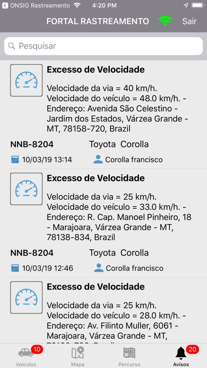 Fortal Rastreamento screenshot-4