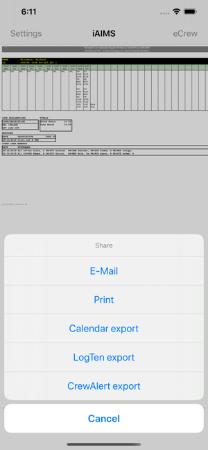 iAIMS Crew Roster Viewer(圖3)-速報App