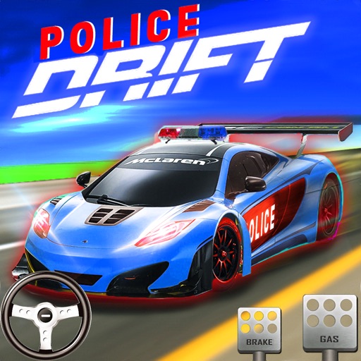 Police Car Drift Racing