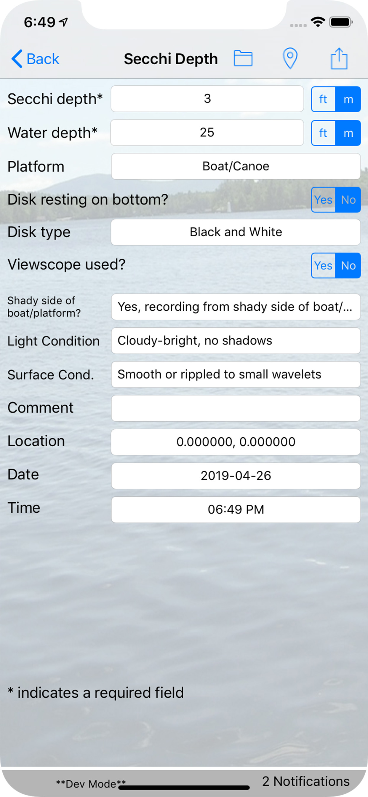 Lake Observer screenshot 7