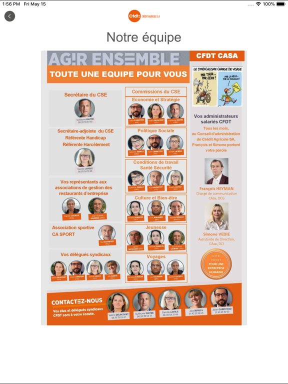 Screenshot #5 pour CFDT CASA