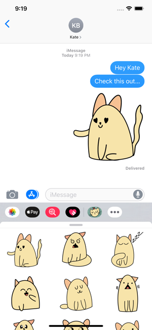 Cat Doodle Stickers(圖2)-速報App