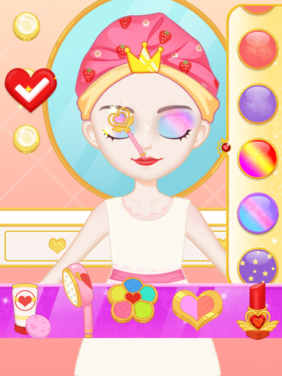 Princess Makeup Dress Design iPad screenshot