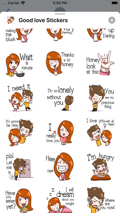 Good love Stickers