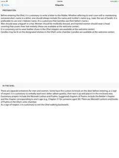 Write to the Ohel iPad image 3