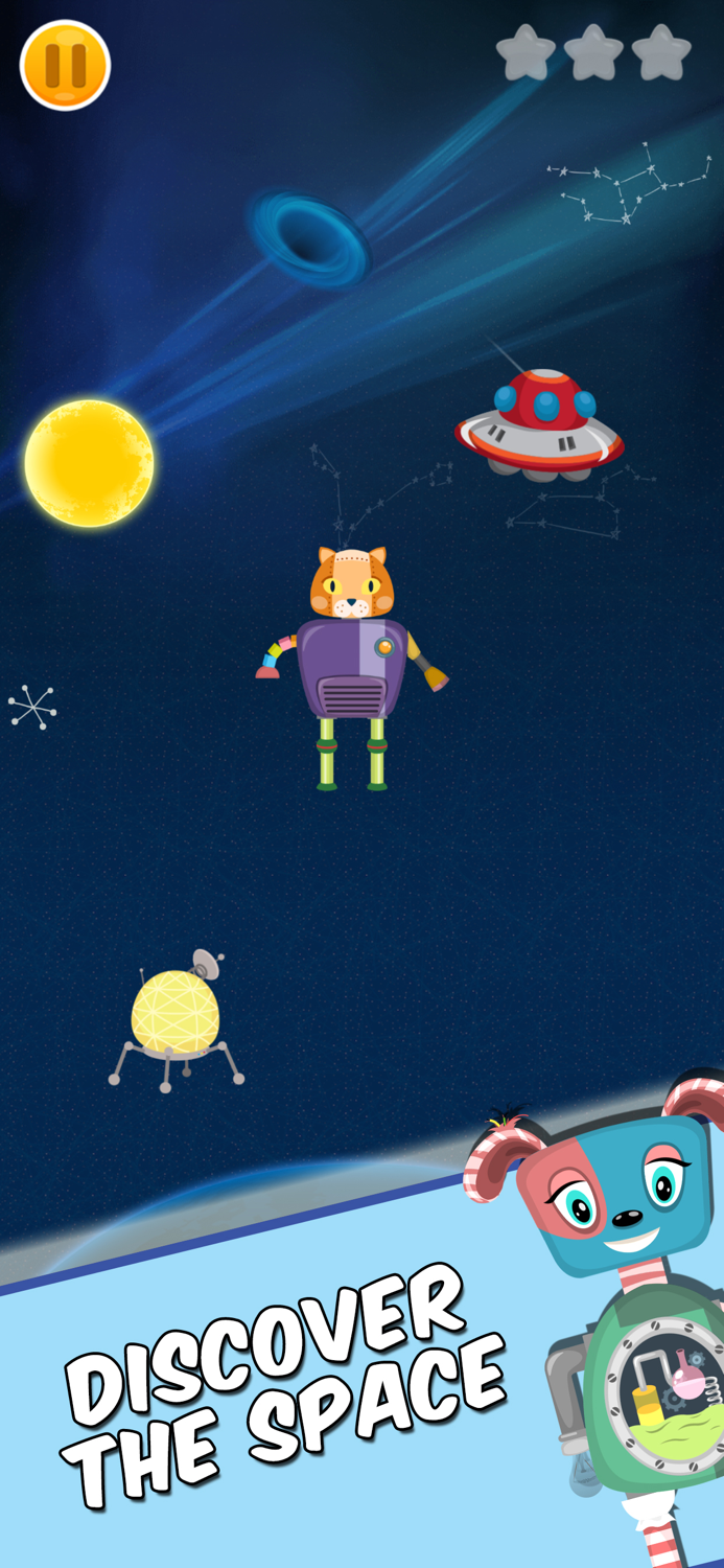 Robot games for preschool kids