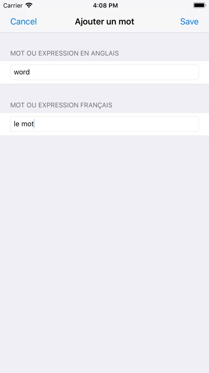 Vocabulaire Anglais - Cramit screenshot-8