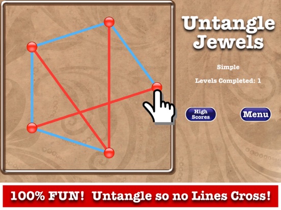 Screenshot #4 pour Untangle Jewels™