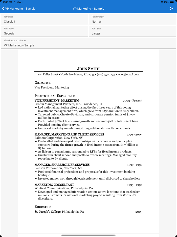 Got Resume Builder
