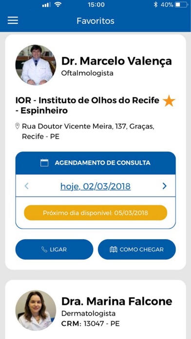 Naora - Agende sua consulta Screenshot