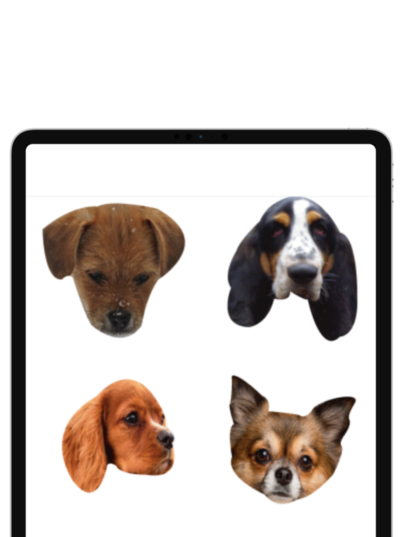 Precious Puppies iPad screenshot 4 - Stickers app