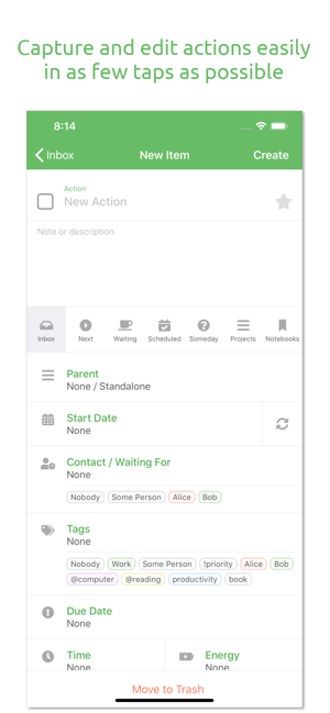 Everdo: GTD and To-Do List(圖6)-速報App