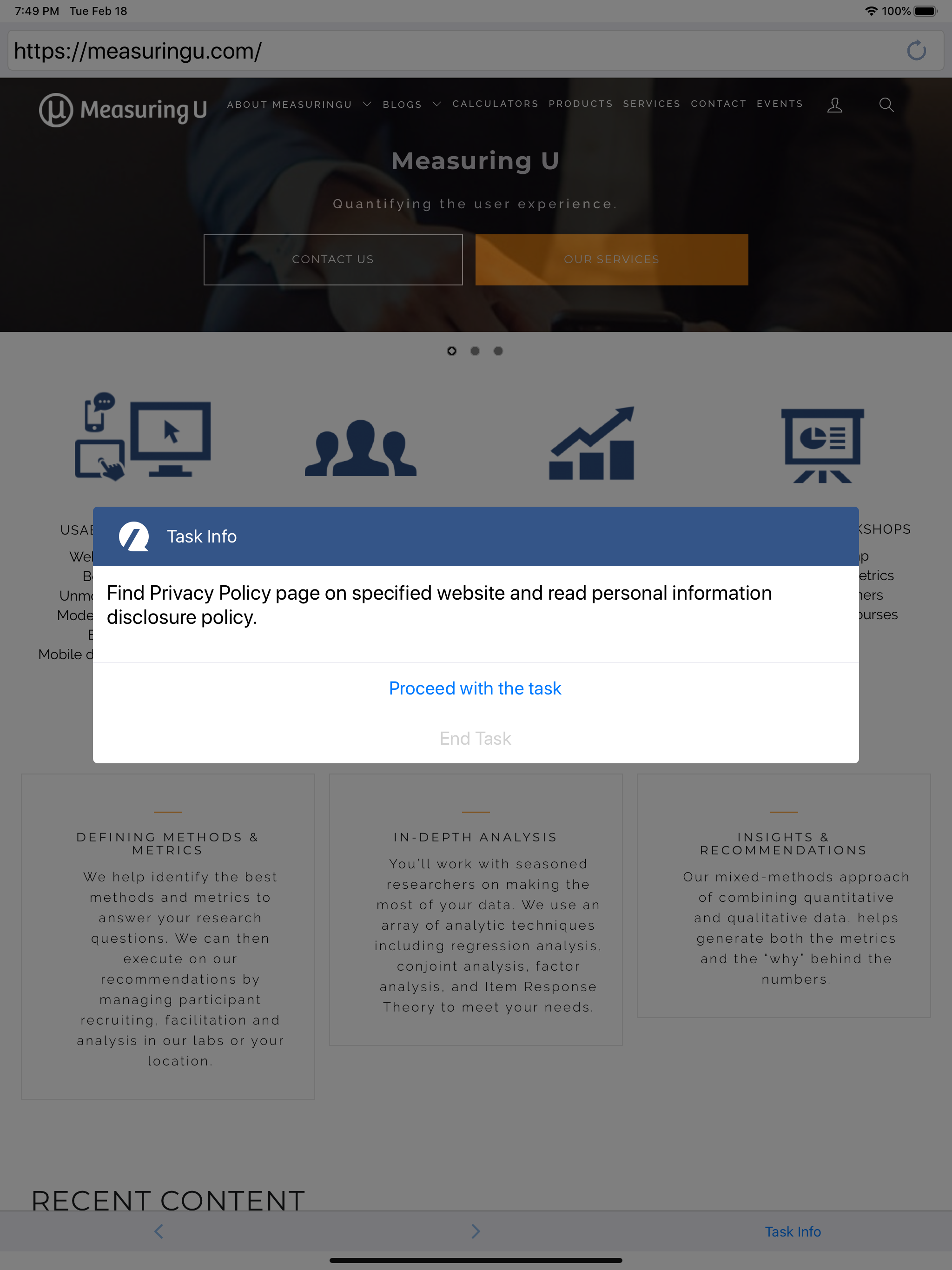 MUIQ Survey App screenshot 9