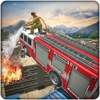 Fire Truck Stunt Racing Games icon