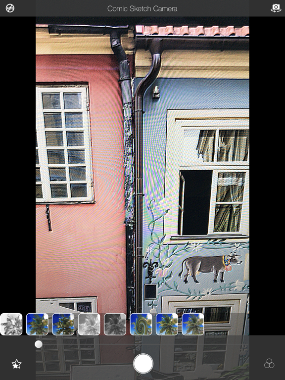 Comic Sketch Camera iPad screenshot 6 - Photo & Video app