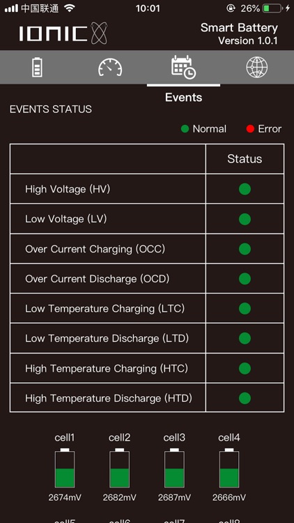 Ionic Blue Batteries screenshot-3