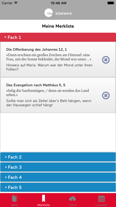 Die Bibel EÜ Screenshot