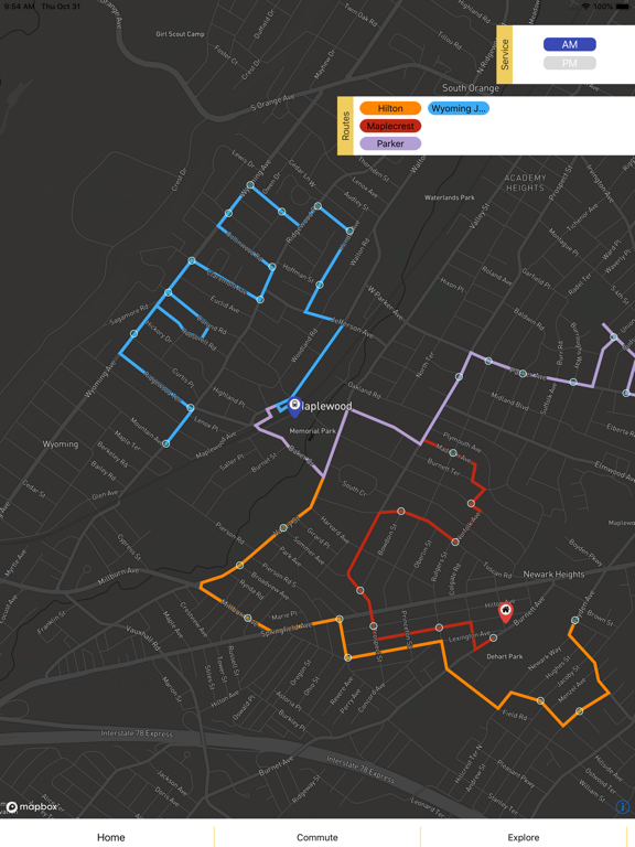 Jitneys iPad screenshot 2 - Travel app