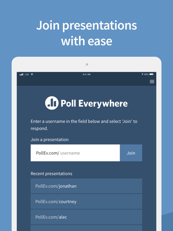 Poll Everywhere Screenshot 0