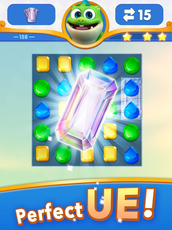Dragondodo - Jewel Paradise iPad screenshot 4 - Games app