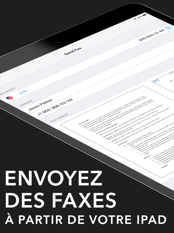 Screenshot #4 pour FAX App: envoyer un fax