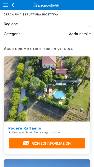 Screenshot #2 pour VacanzeConBimbi.it
