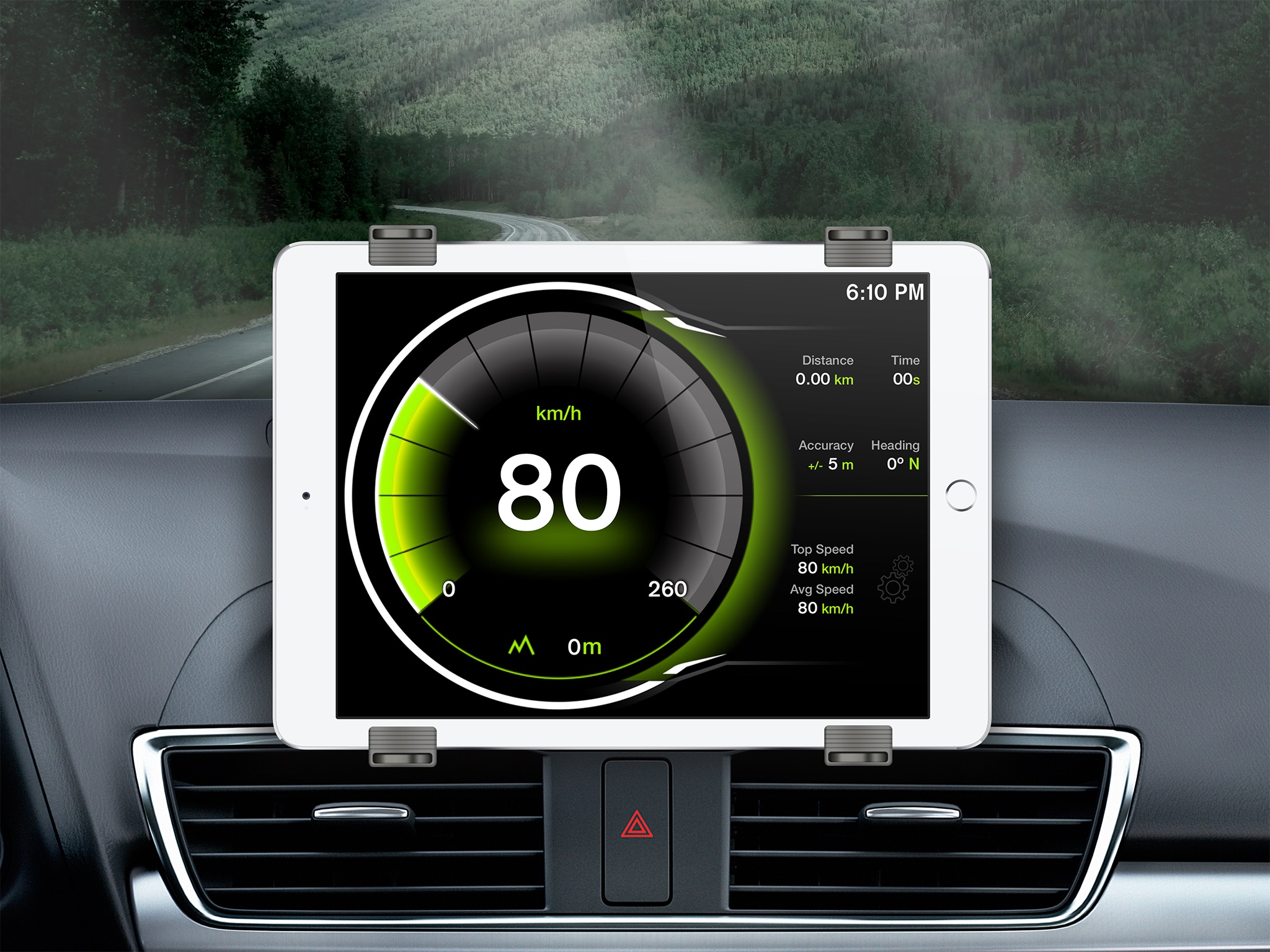 GPS Digital Speed Tracker Pro screenshot 2