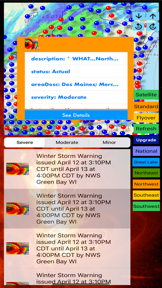 Instant NOAA Alerts 3D Lite screenshot