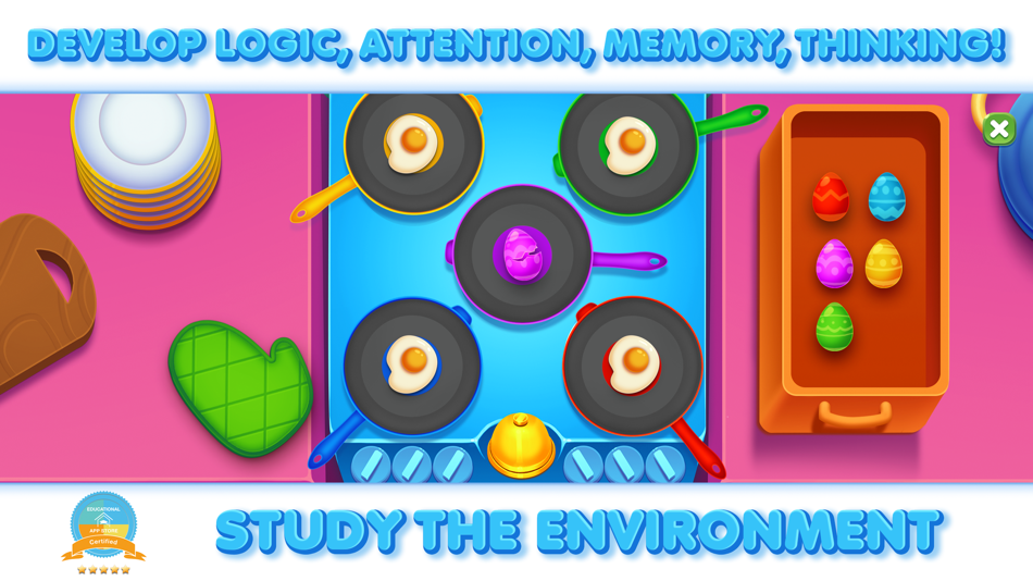 #7. RMB Games - Sorting Puzzles 2+ (macOS) By: Sladco: Free Learning Apps for Toddler Boys & Girls - Educational Baby Games for Little Kids