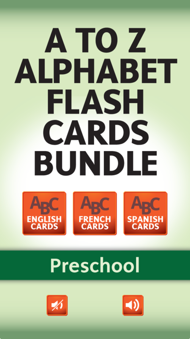 Alphabet Flash Cards Bundle Screenshot