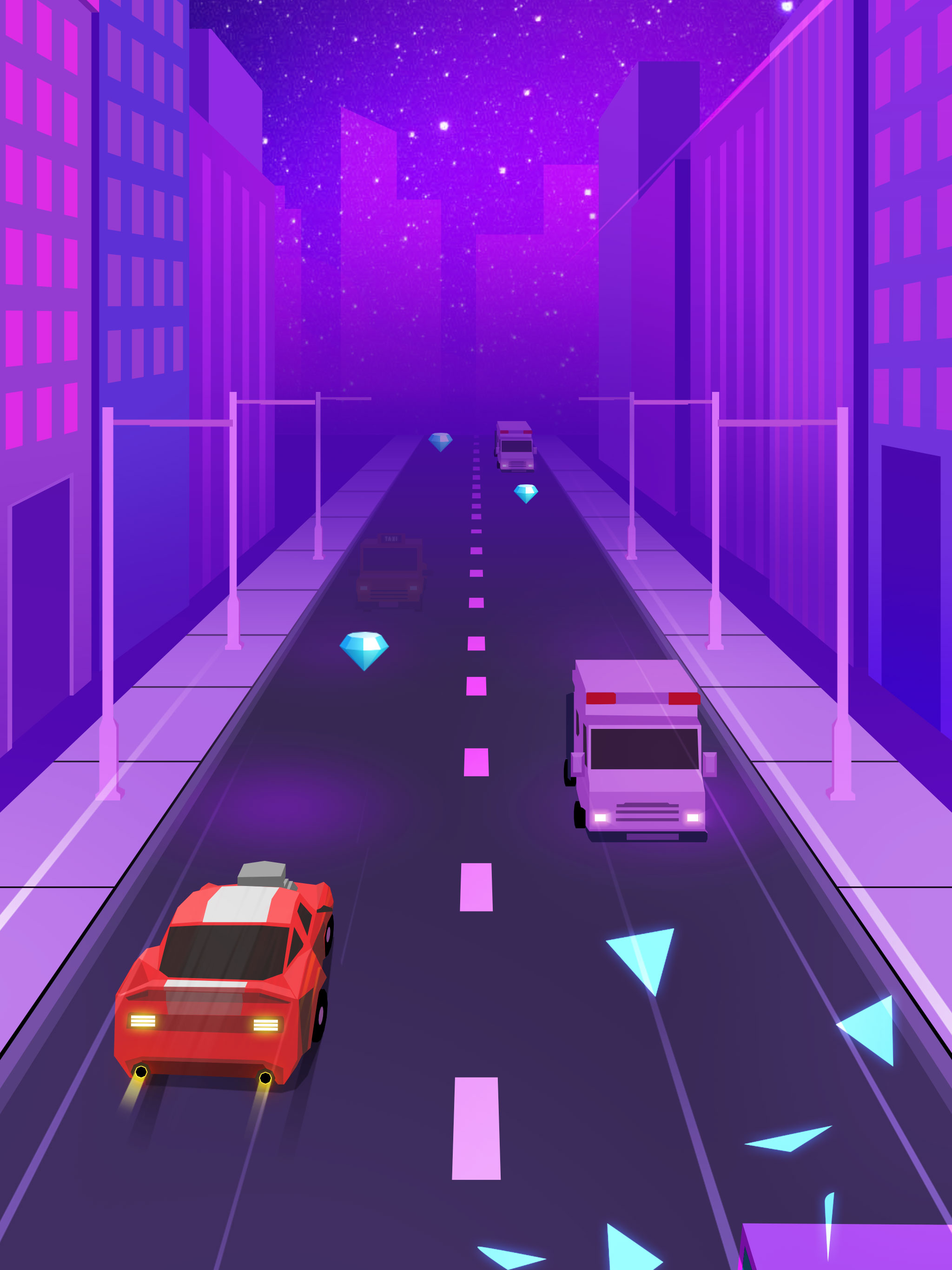 Dancing Car: Tap Tap EDM Music