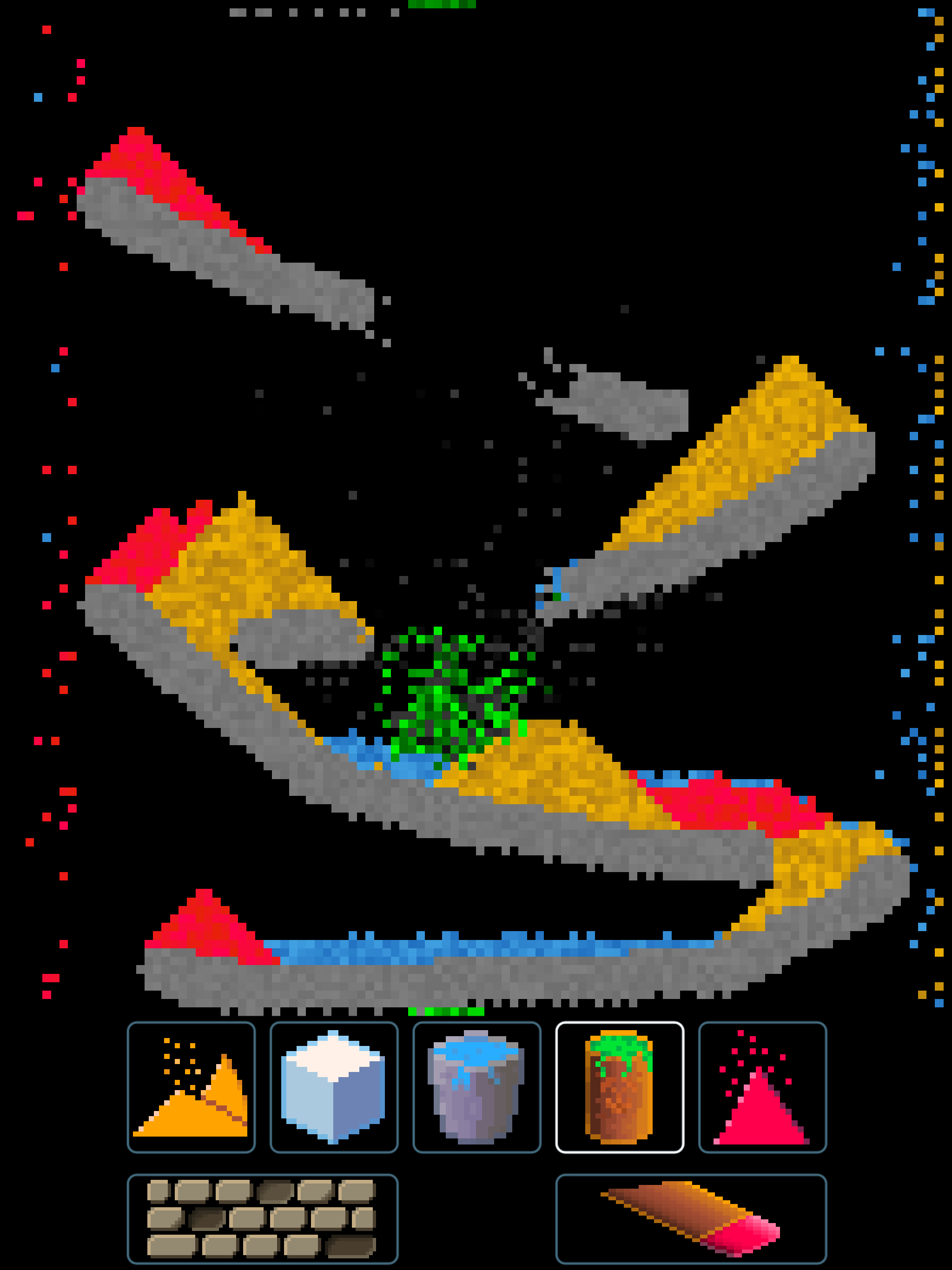 Pixel Sand - digital sandbox
