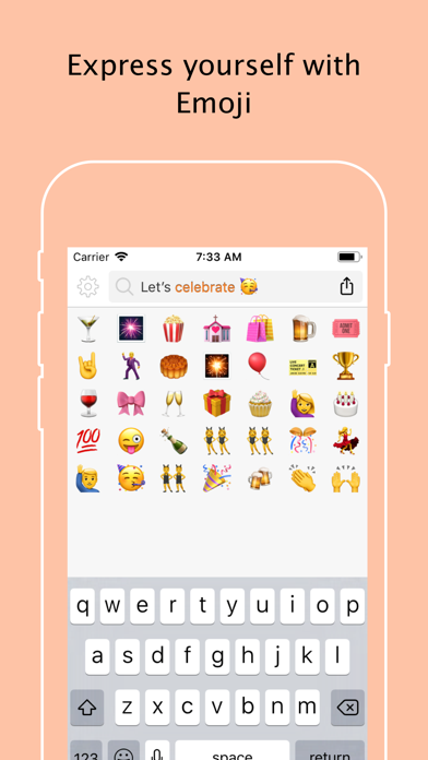 Screenshot #3 pour Glyph - Emoji Search