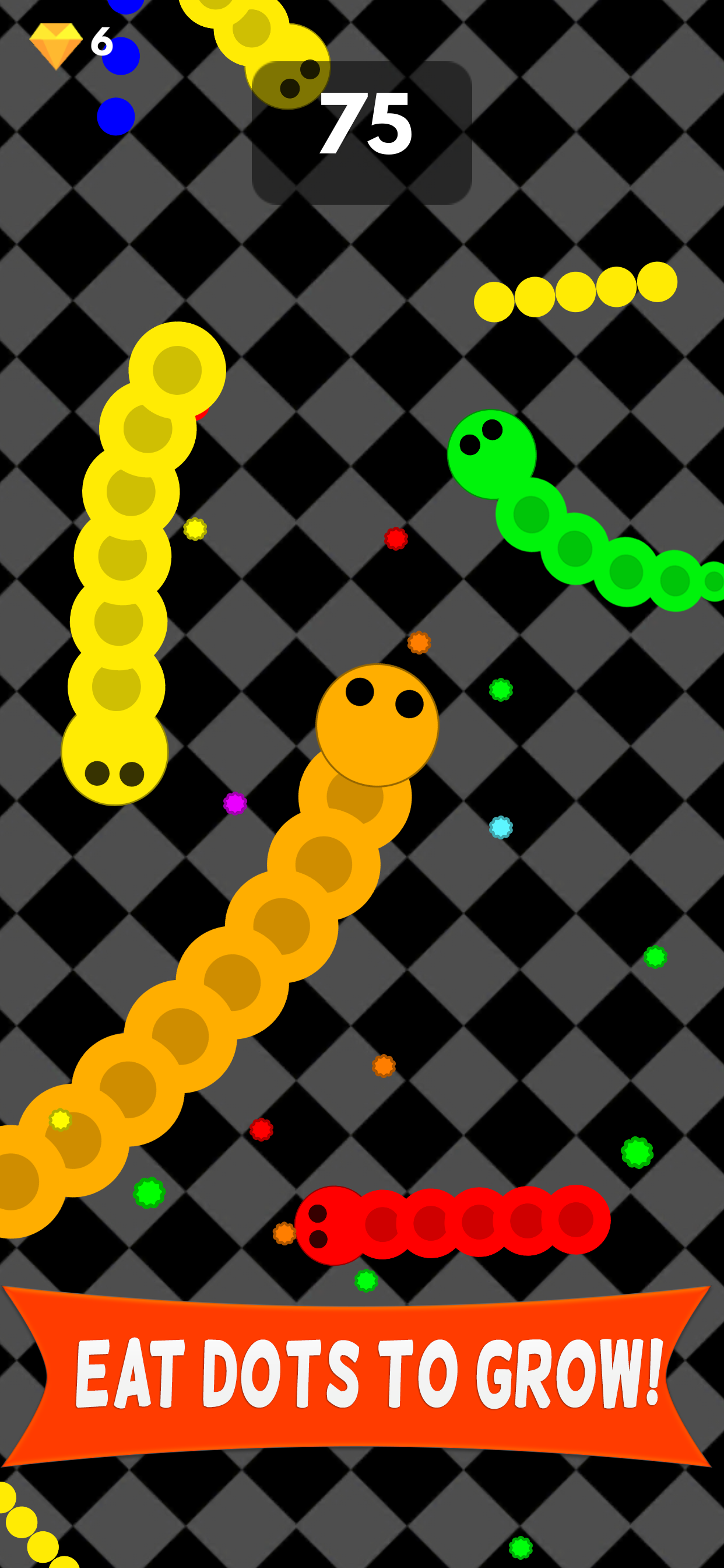 Eat Snakes - Crazy Worm Arena