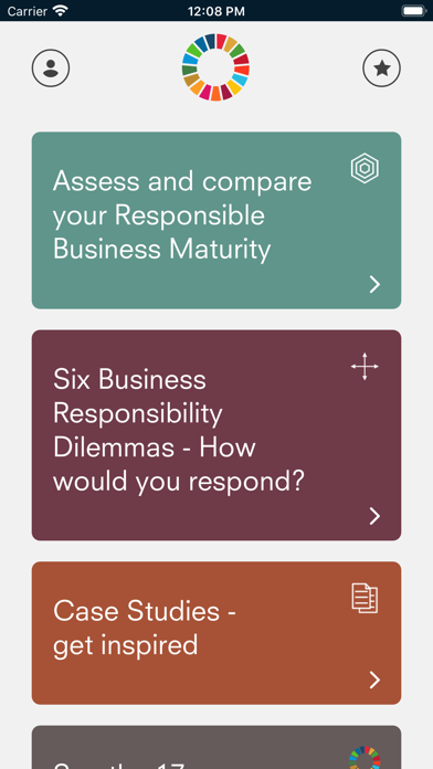 Global Goals BusinessNavigator Screenshot