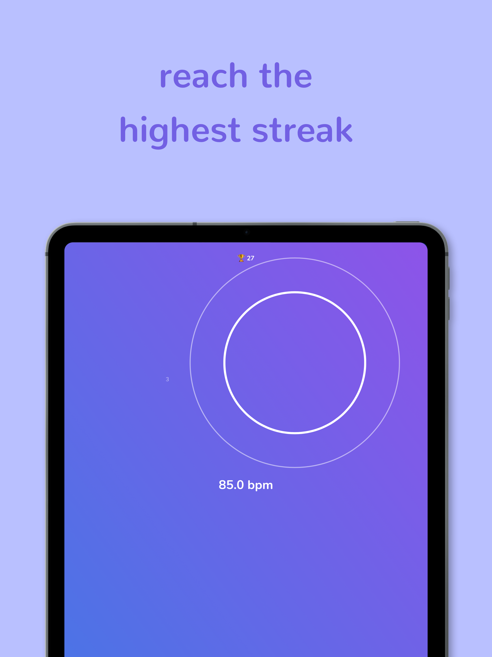 bpm - Tap Tempo Counter + Game