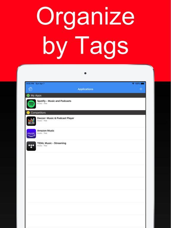 Ranky : App ranking iPad screenshot 4 - Business app